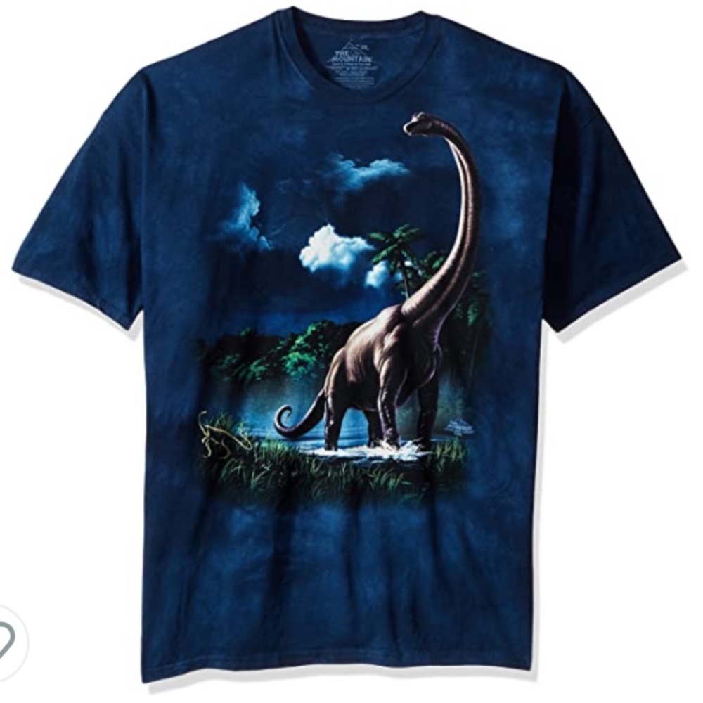 The Mountain Classic Brachiosaurus Adult Tee Shirt